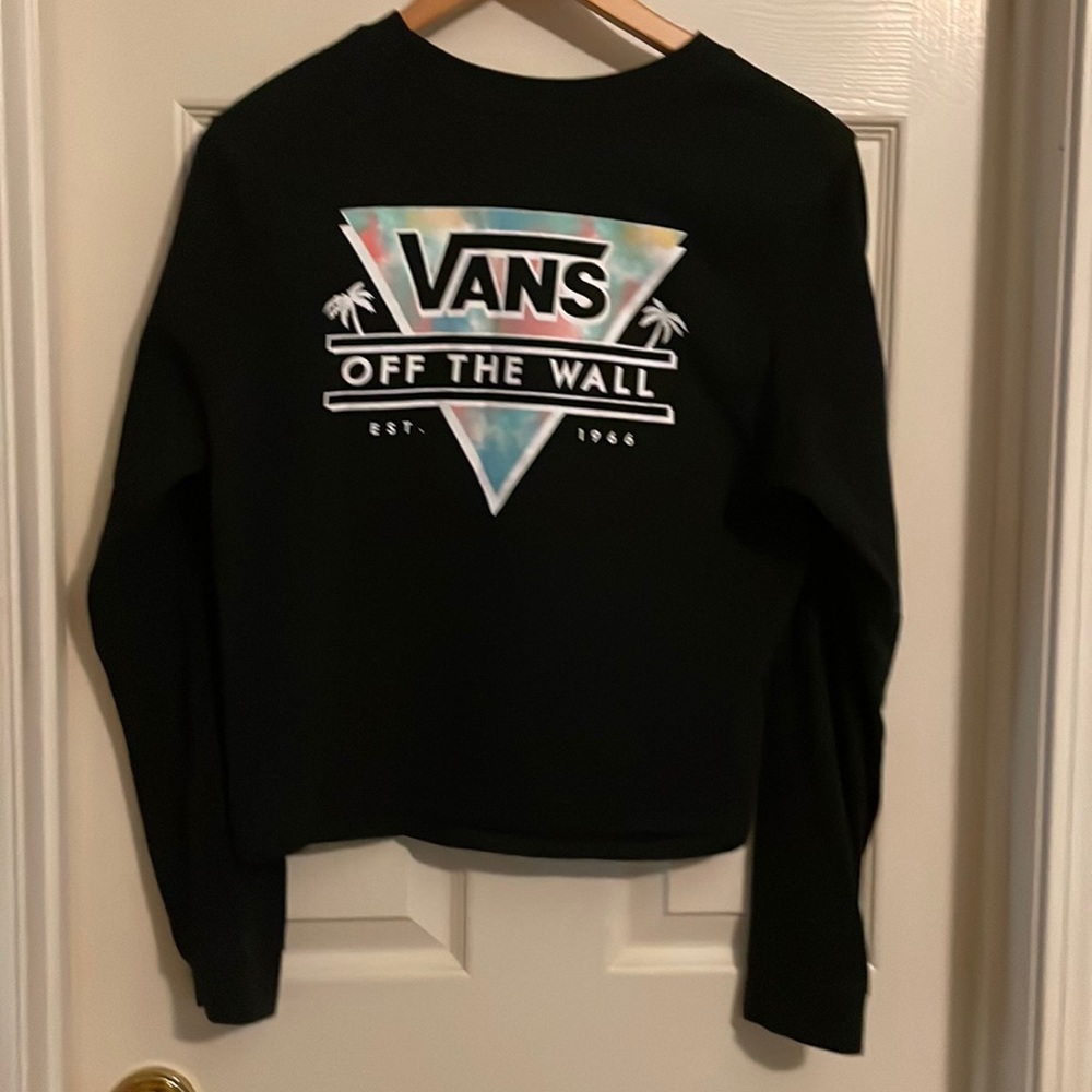 Vans Women long sleeve crop top